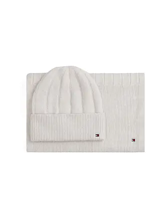TOMMY HILFIGER | Set 2-teilig Mütze und Schal | 